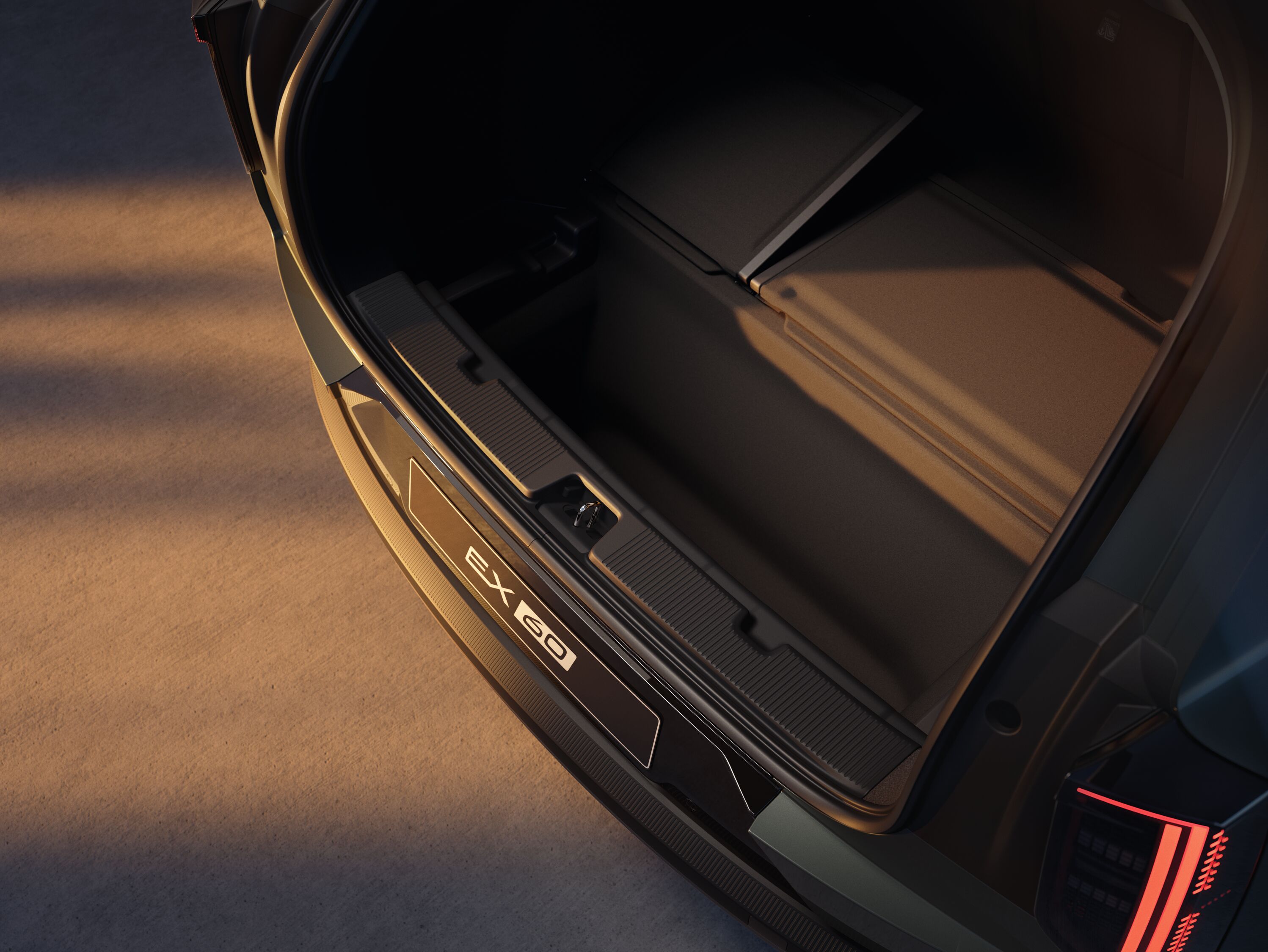 Volvo EX60 - bagageutrymme